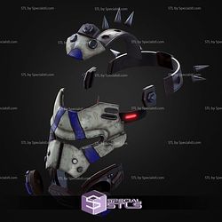 Cosplay STL Files Borderlands 4 Psycho Mask