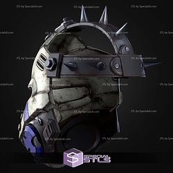 Cosplay STL Files Borderlands 4 Psycho Mask