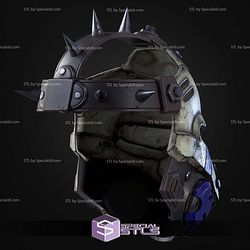 Cosplay STL Files Borderlands 4 Psycho Mask