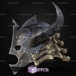 Cosplay STL Files Dragonbone Helmet