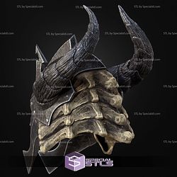 Cosplay STL Files Dragonbone Helmet