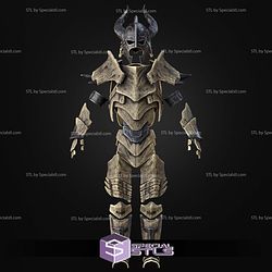 Cosplay STL Files Dragonbone Helmet and Armor