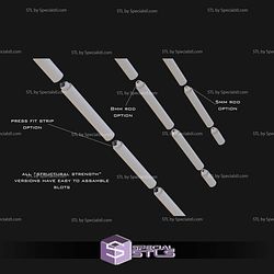 Cosplay STL Files Gandalf the White Light Up Staff