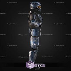 Cosplay STL Files Helldivers 2 A-35 Recon Armor