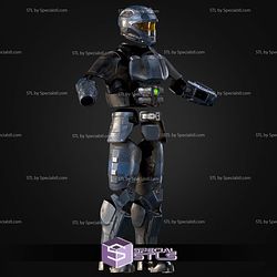 Cosplay STL Files Helldivers 2 A-35 Recon Armor