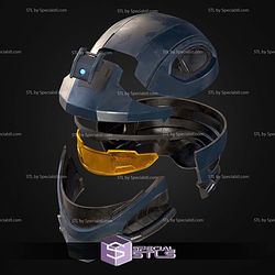 Cosplay STL Files Helldivers 2 A-35 Recon Helmet