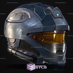 Cosplay STL Files Helldivers 2 A-35 Recon Helmet