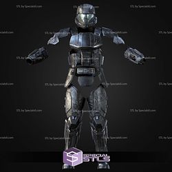 Cosplay STL Files Helldivers 2 A-9 Helljumper Armor