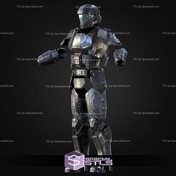 Cosplay STL Files Helldivers 2 A-9 Helljumper Armor