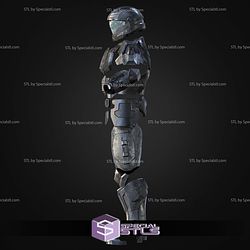 Cosplay STL Files Helldivers 2 A-9 Helljumper Armor
