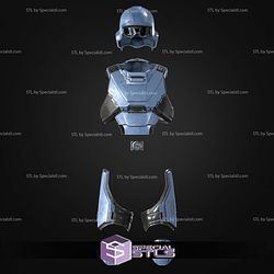Cosplay STL Files Helldivers 2 SEAF Trooper Armor