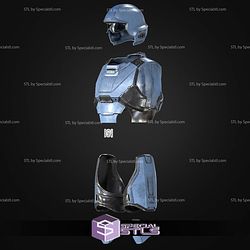 Cosplay STL Files Helldivers 2 SEAF Trooper Armor