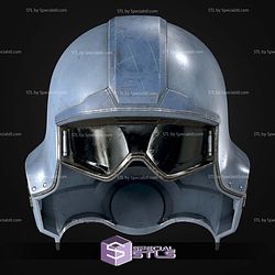 Cosplay STL Files Helldivers 2 SEAF Trooper Helmet
