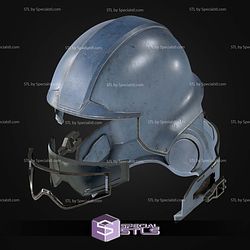 Cosplay STL Files Helldivers 2 SEAF Trooper Helmet