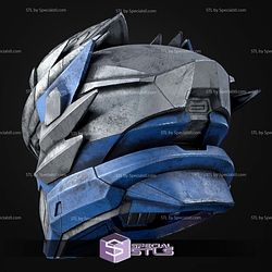 Cosplay STL Files Infinite Hayabusa Helmet