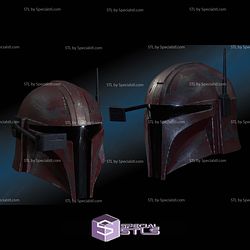 Cosplay STL Files Mandalorian Grogu Helmet