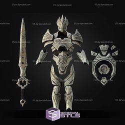 Cosplay STL Files Raidriar Armor and Weapon Set