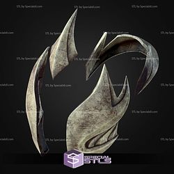 Cosplay STL Files Raidriar Helmet
