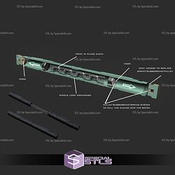 Cosplay STL Files The Batman Baton Functional