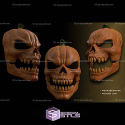 Cosplay STL Files The Harvester Pumpkin Mask