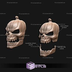 Cosplay STL Files The Harvester Pumpkin Mask
