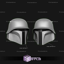 Cosplay STL Files WW2 Boba Fett Helmet