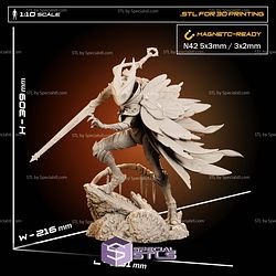 Hornet Hollow Knight Fanart Version 3D Printer Files