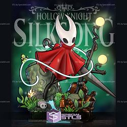 Hornet Hollow Knight Silksong 1-7 3D Printer Files