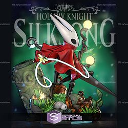Hornet Hollow Knight Silksong 1-7 3D Printer Files