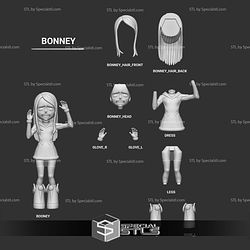Kuma and Bonney One Piece 3D Printer Files