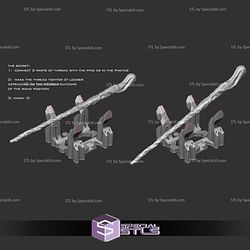 Levitating wand stand 3D Printer Files