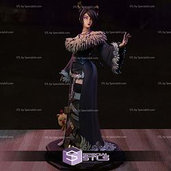 Lulu Final Fantasy Signature Pose 3D Printer Files
