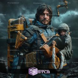 Sam Death Stranding 2 258mm 3D Printer Files
