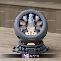 Super Basic Pokemon STL Alolan Ninetales Healing Machine