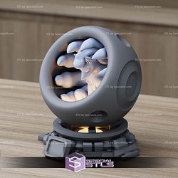 Super Basic Pokemon STL Alolan Ninetales Healing Machine
