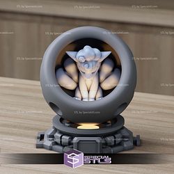 Super Basic Pokemon STL Alolan Vulpix Healing Machine