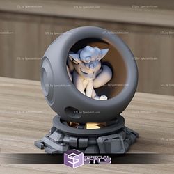 Super Basic Pokemon STL Alolan Vulpix Healing Machine