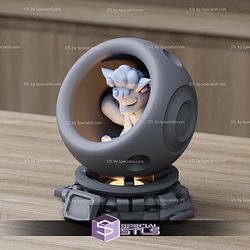 Super Basic Pokemon STL Alolan Vulpix Healing Machine