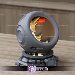 Super Basic Pokemon STL Braixen Healing Machine