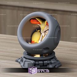 Super Basic Pokemon STL Braixen Healing Machine