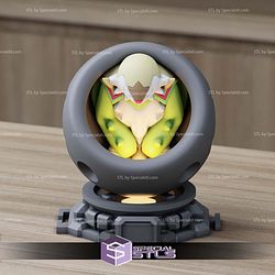 Super Basic Pokemon STL Chesnaught Healing Machine