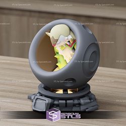 Super Basic Pokemon STL Chesnaught Healing Machine