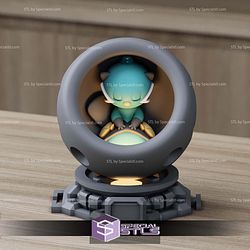 Super Basic Pokemon STL Dewott Healing Machine