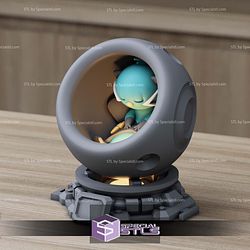 Super Basic Pokemon STL Dewott Healing Machine