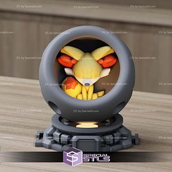Super Basic Pokemon STL Fennekin Healing Machine