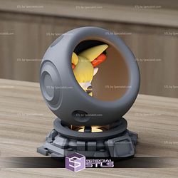 Super Basic Pokemon STL Fennekin Healing Machine