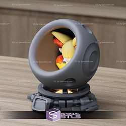 Super Basic Pokemon STL Fennekin Healing Machine