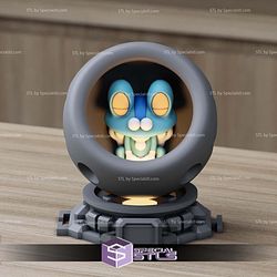 Super Basic Pokemon STL Froakie Healing Machine