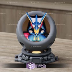 Super Basic Pokemon STL Greninja Healing Machine