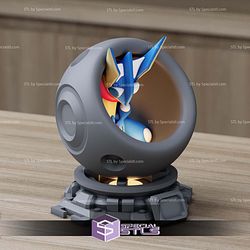 Super Basic Pokemon STL Greninja Healing Machine